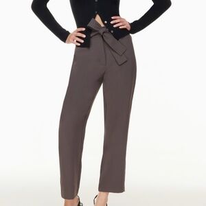 Aritzia Wilfred Peppercorn Grey The-Front-R Pants